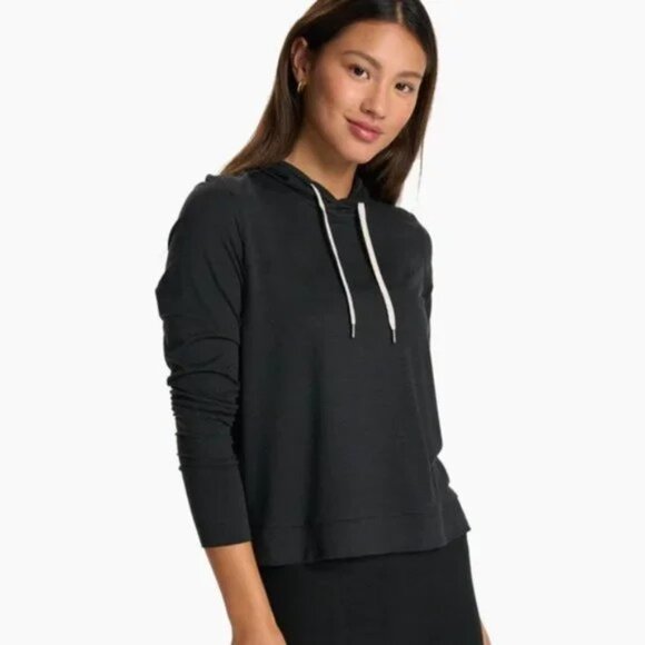 Vuori Women's Halo Essential Hoodie - Black Heather size M NWT - Picture 1 of 6